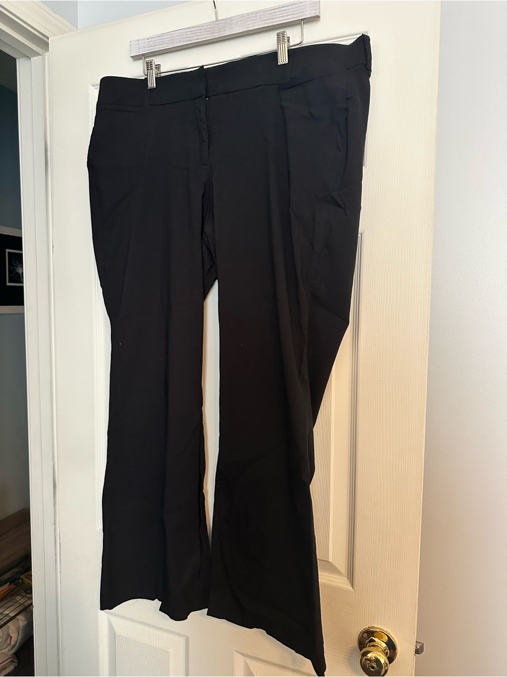 Lane Bryant Black Boot Cut Pants